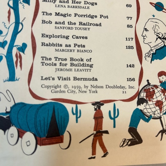 Vintage 1959 BEST IN CHILDREN’S BOOKS classic hard cover book. Excellent shape. - Picture 7 of 9